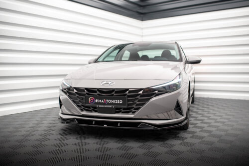 Maxton front splitter for Hyundai Elantra Mk7