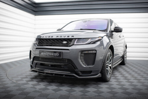 Maxton front splitter for Land Rover Range Rover Evoque HSE Dynamic Mk1 Facelift