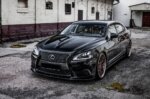 Maxton front splitter for Lexus LS Mk4 Facelift