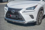 Maxton front splitter for Lexus NX Facelift