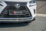 Maxton front splitter for Lexus NX Facelift
