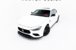 Maxton front splitter for Maserati Ghibli Modena Mk3 Facelift