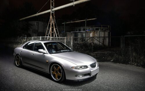 Maxton front splitter for Mazda Xedos 6