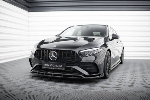 Maxton prednji splitter za Mercedes-AMG A35 / A AMG-Line W177 Facelift