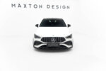 Maxton front splitter for Mercedes-AMG CLA 35 Coupe / Shooting Brake C118 Facelift / X118 Facelift
