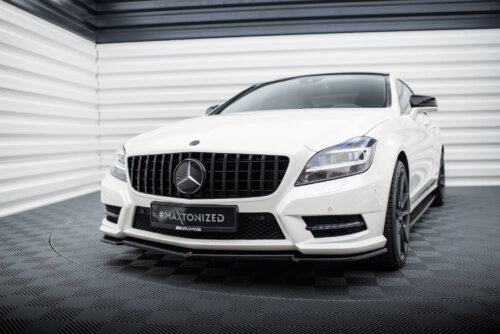 Maxton front splitter for Mercedes-Benz CLS AMG-Line C218