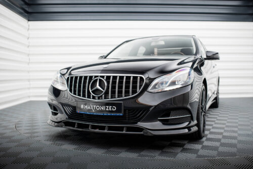 Maxton front splitter for Mercedes-Benz E W212 Facelift