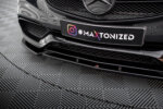 Maxton front splitter for Mercedes-Benz E63 AMG Sedan W212 Facelift