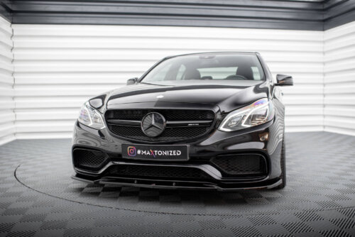 Maxton front splitter for Mercedes-Benz E63 AMG Sedan W212 Facelift