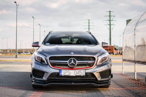 Maxton front splitter for Mercedes-Benz GLA 45 AMG