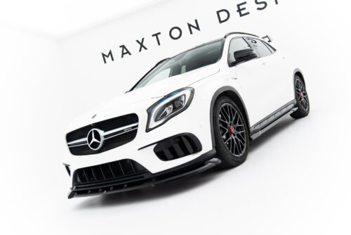 Maxton front splitter for Mercedes-Benz GLA 45 AMG X156 Facelift