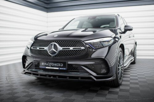 Maxton front splitter for Mercedes-Benz GLC SUV / Coupe AMG-Line X254 / C254