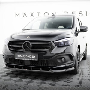 Maxton front splitter for Mercedes-Benz T W420