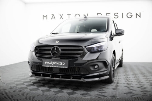 Maxton front splitter for Mercedes-Benz T W420