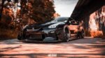 Maxton front splitter for Nissan GTR