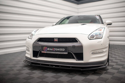 Maxton front splitter for Nissan GTR R35 Facelift