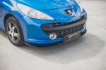 Maxton front splitter for Peugeot 207 Sport