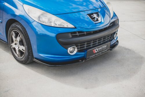 Maxton front splitter for Peugeot 207 Sport