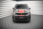 Maxton front splitter for Peugeot Partner Mk3