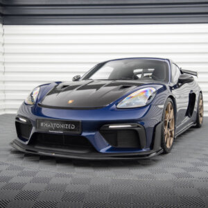 Maxton prednji splitter za Porsche 718 Cayman GT4 RS 982c