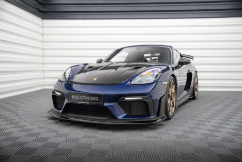 Maxton prednji splitter za Porsche 718 Cayman GT4 RS 982c