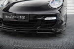 Maxton front splitter for Porsche 911 Turbo 997