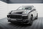 Maxton front splitter for Porsche Cayenne Mk2 Facelift