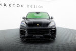 Maxton front splitter for Porsche Cayenne Sport Design / Turbo SUV / Coupe Mk3 Facelift