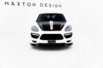 Maxton front splitter for Porsche Cayenne Turbo / Standard Mk2