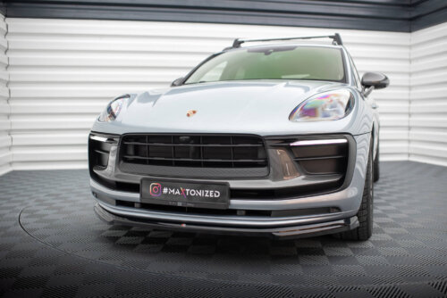 Maxton front splitter for Porsche Macan Mk1 Facelift 2