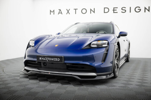 Maxton prednji splitter za Porsche Taycan Cross Turismo 4S