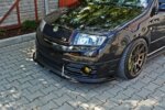 Maxton racing front splitter for Skoda Fabia RS Mk1