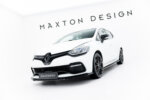 Maxton front splitter for Renault Clio Mk4 RS
