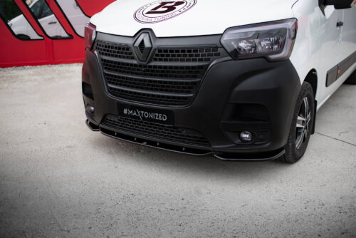 Maxton front splitter for Renault Master Mk3 Facelift