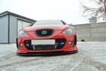 Maxton front splitter for Seat Leon II MS Design