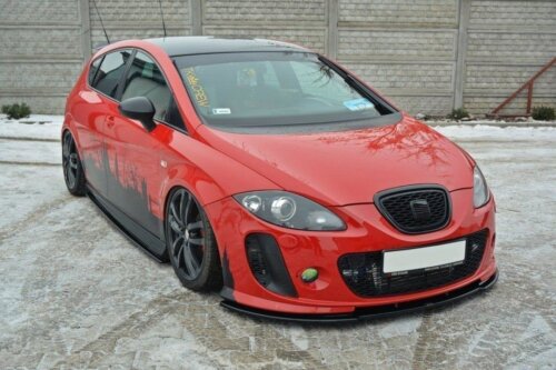 Maxton front splitter for Seat Leon II MS Design