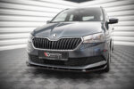 Maxton front splitter for Skoda Fabia Mk3 Facelift