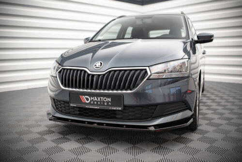 Maxton front splitter for Skoda Fabia Mk3 Facelift