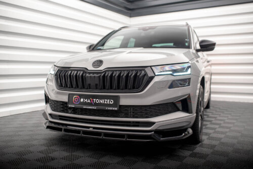 Maxton front splitter for Skoda Karoq Sportline Mk1 Facelift