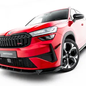 Maxton front splitter for Skoda Kodiaq RS Mk2