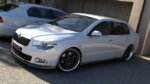 Maxton front splitter for Skoda Superb Mk2