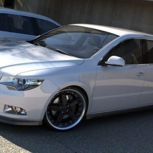 Maxton prednji splitter za Skoda Superb Mk2