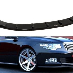 Maxton prednji splitter za Skoda Superb Mk2 (For Sport Front Bumper Spoiler)