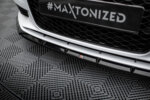 Maxton front splitter V.1 for Audi A3 Sedan 8V
