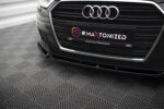Maxton front splitter V.1 for Audi A3 Sportback 8V Facelift