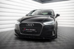 Maxton front splitter V.1 for Audi A3 Sportback 8V Facelift