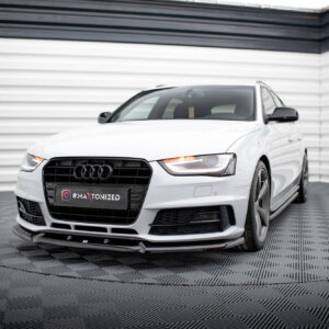Maxton prednji splitter V.1 za Audi A4 Competition B8 Facelift
