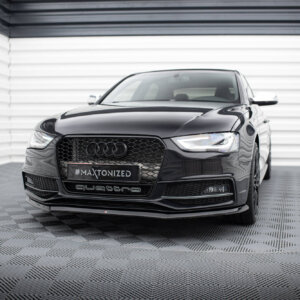 Maxton prednji splitter V.1 za Audi A4 S-Line / S4 B8 Facelift