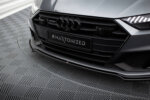 Maxton front splitter V.1 for Audi A7 S-Line C8 / S7 C8 / C8 Facelift / S7 Facelift
