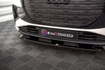 Maxton front splitter V.1 for Audi Q4 e-tron Sportback S-line Mk1